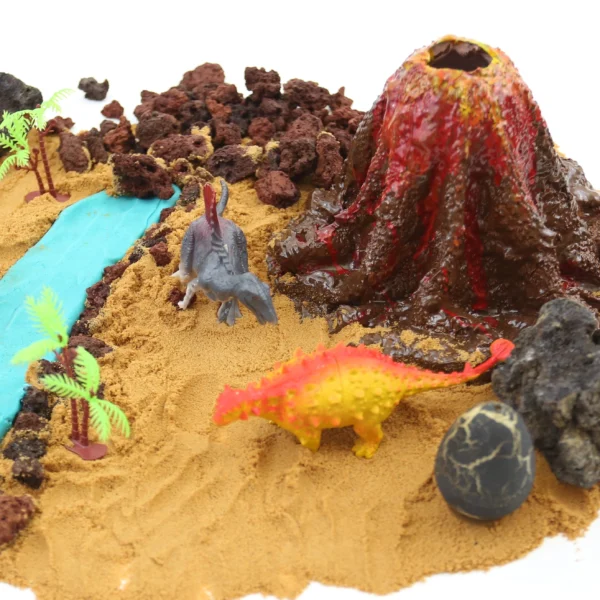 Dinosaur volcano kit