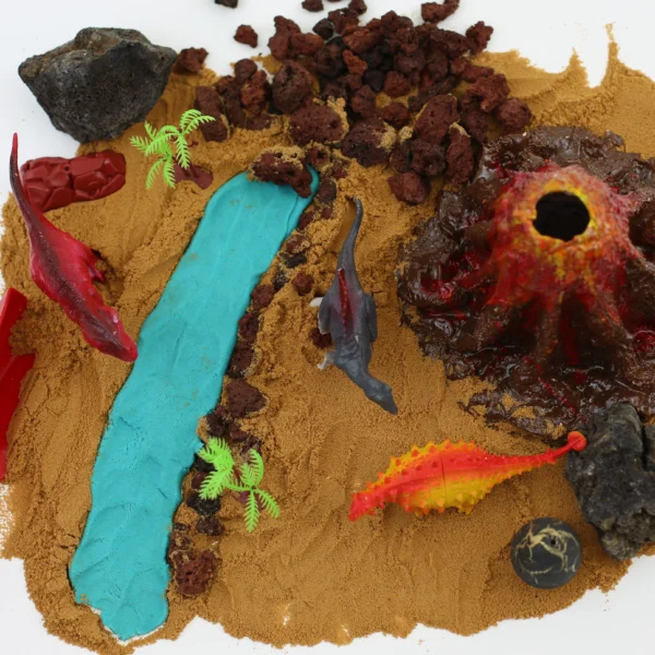 Dinosaur volcano kit