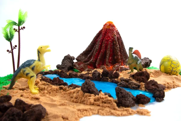 Dinosaur volcano kit