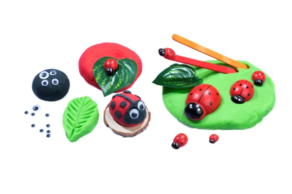 Ladybug Playdough