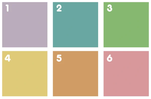 Playdough pastel (6 Colors)