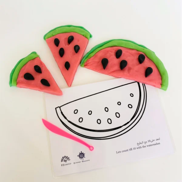 Watermelon Playdough