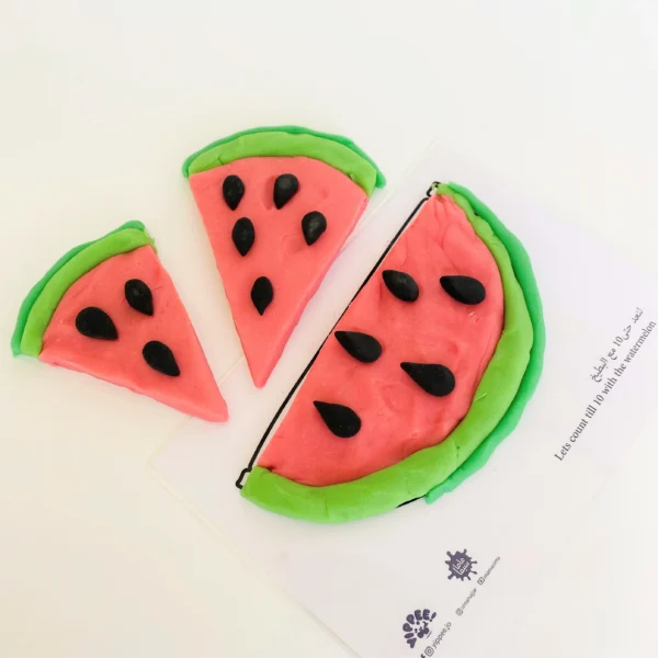 Watermelon Playdough